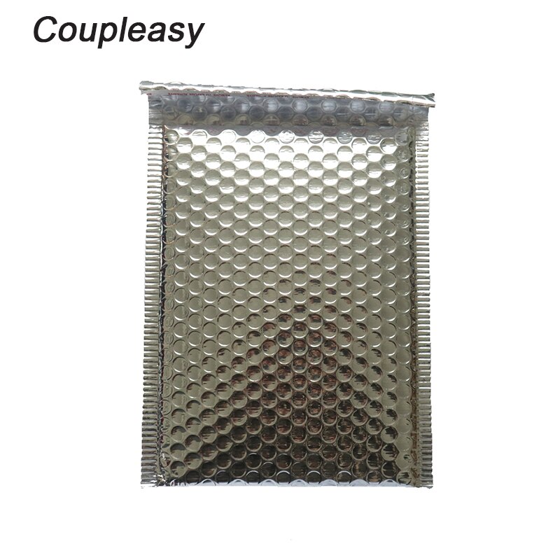 10Pcs/Lot Silver Bubble Envelope Waterproof Bags Mailer Self Adhesive Mail Packaging Bags Shockproof Padded Envelopes