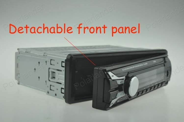 Autoradio Car Radio bluetooth 1-Din Stereo FM USB/SD AUX Audio MP3 Player in Dash Detachable front panel radio cassette player