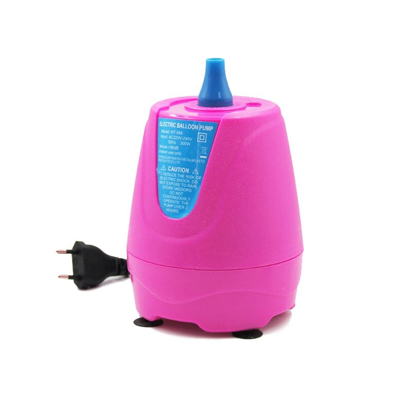 Portable Electric Balloon Inflator Pump Air Compressor Inflatable Machine Electric Balloon Air Blower--EU Plug