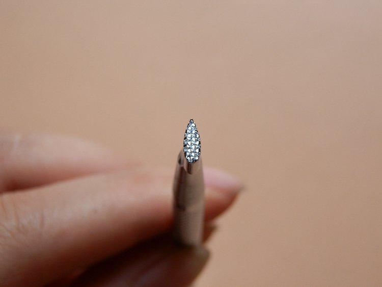 Japanese import leather carving printing tools Textured background print pattern Grid shadow DIY vegetable tanned leather: water drop