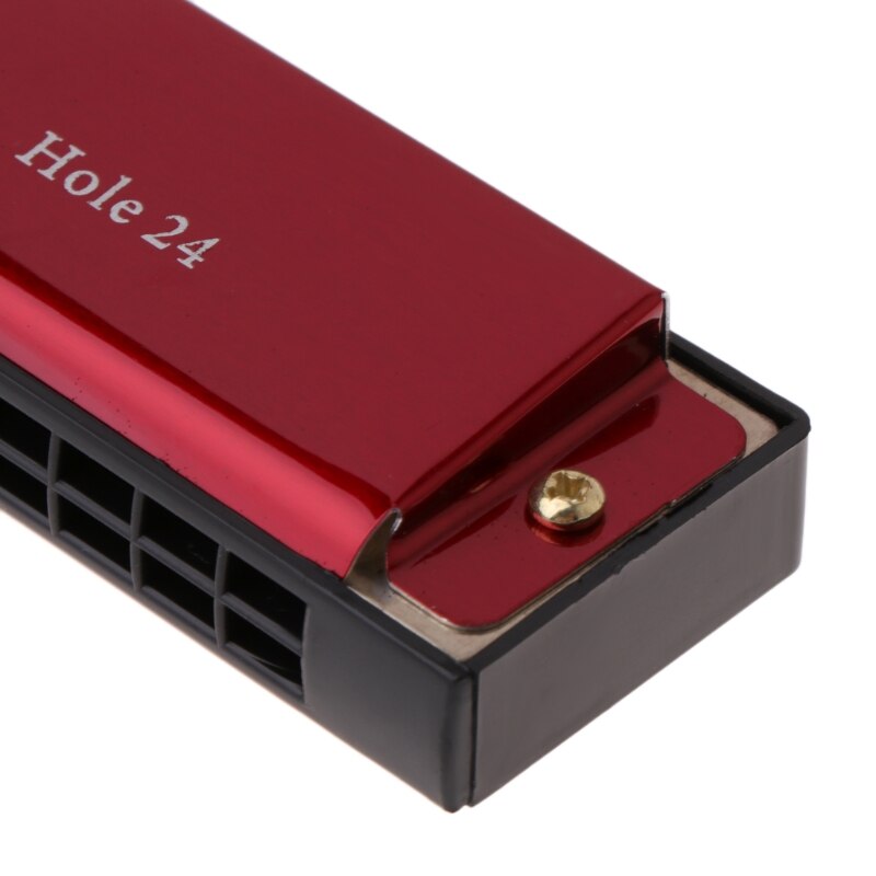 Professionele 24 Hole Harmonica Sleutel Van C Mond Metalen Orgel Voor Beginners