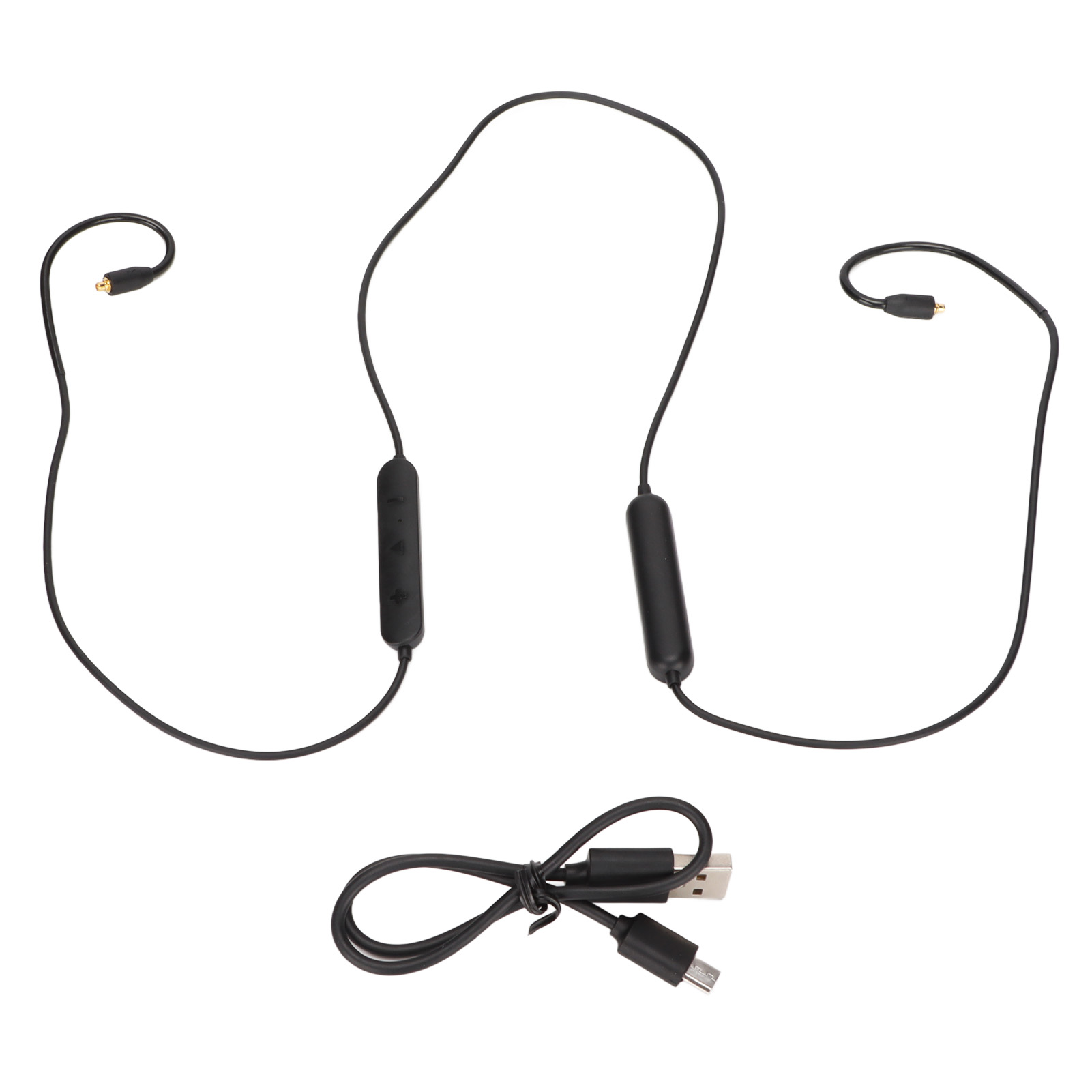 Draadloze bluetooth mmcx-adapterkabel met ingebouwde 110 mah-batterij voor  se215 se315 se425 se535 se846 oordopjes  ue900
