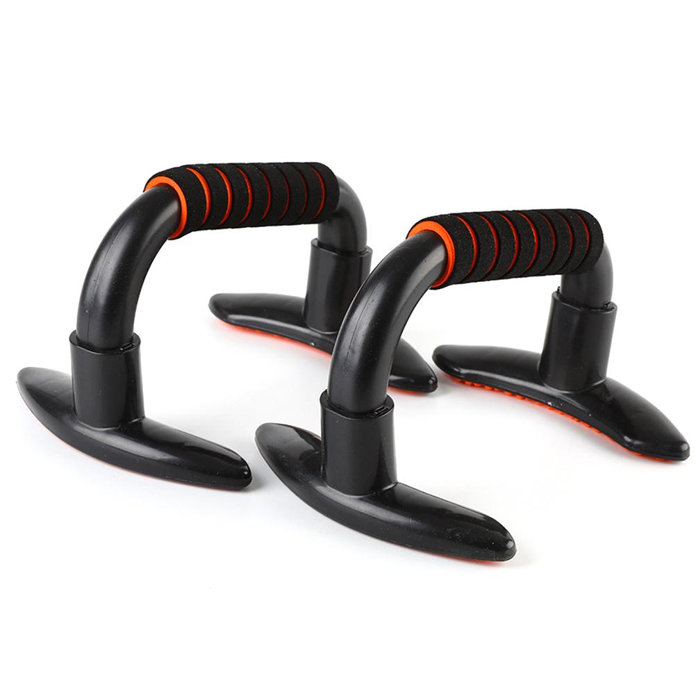 1 Paar Power Wielen Roller Machine Push-Up Bar Stand Oefening Rack Workout Home Gym Fitness Apparatuur Buik Spier trainer: Oranje