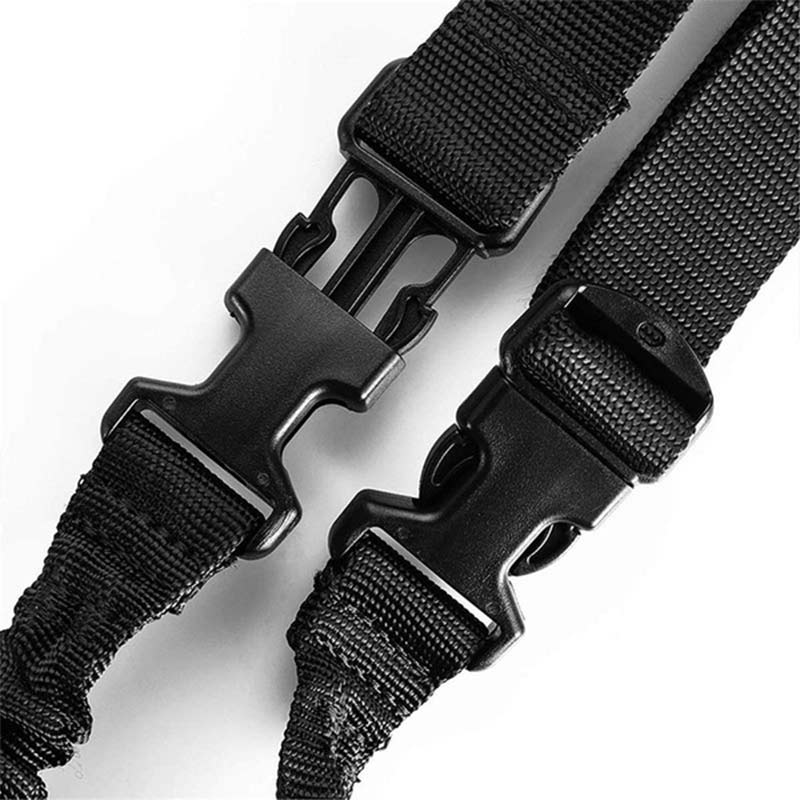 Único punto de punto doble Multi-cuerda de la función amplio uso eslinga de seguridad ajustable cuerda de la correa para actividades al aire libre