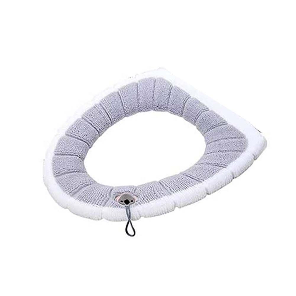 Housse de toilette pour adulte, en velours épais et , accessoires de salle de bain lavables, automne et hiver: GY