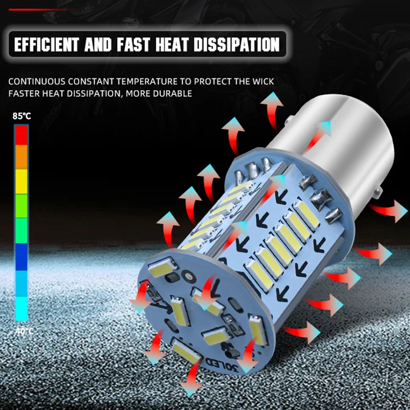 Motorrad Bremslicht LED Glühlampe Blinker 12V blinkende Blinker Bremslichter Universal- verrotten weiß blau Rücklicht Lampe