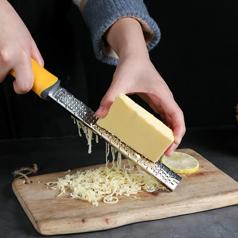 Stainless steel grater lemon scraper wiping knife cheese cheese chocolate shaving knife kitchen gadgets