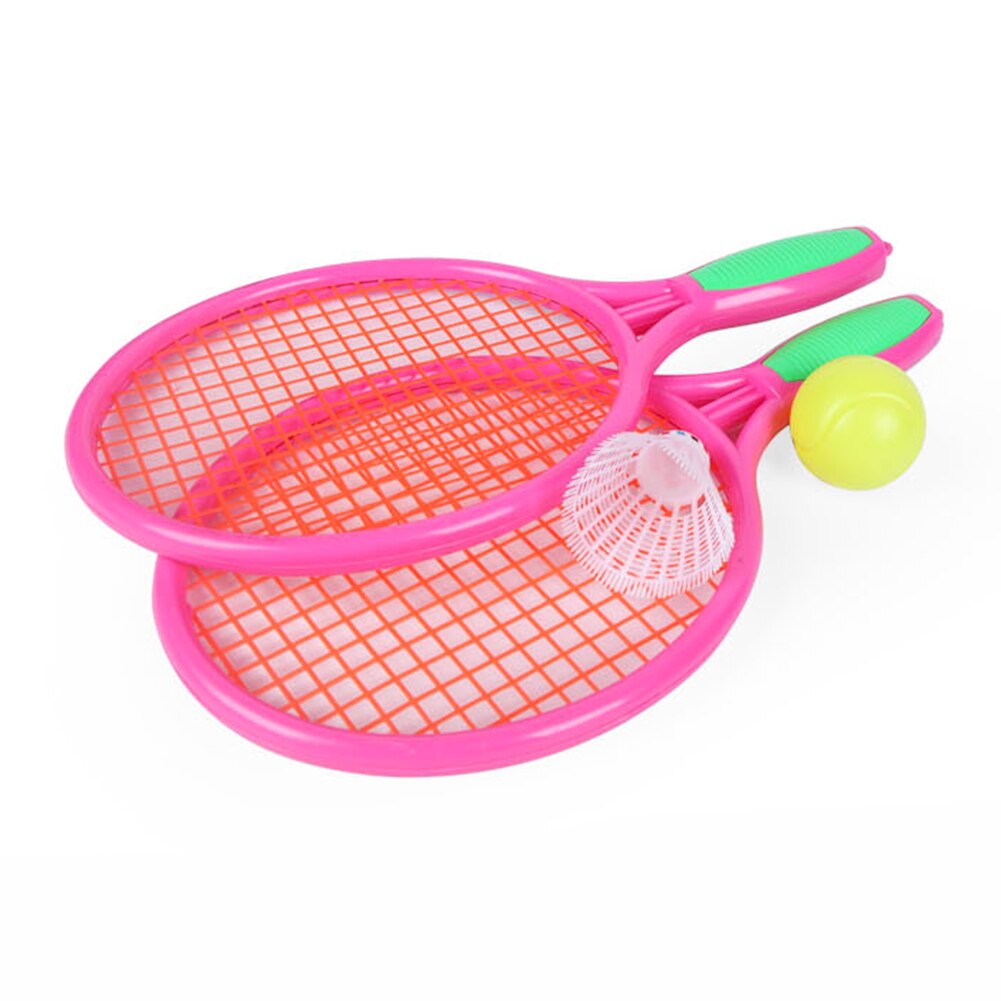 Workout Physical Flexibility Outdoor Sports Colorful Tennis Racket Toy Fitness Equipment With Badminton Ball Lightweight