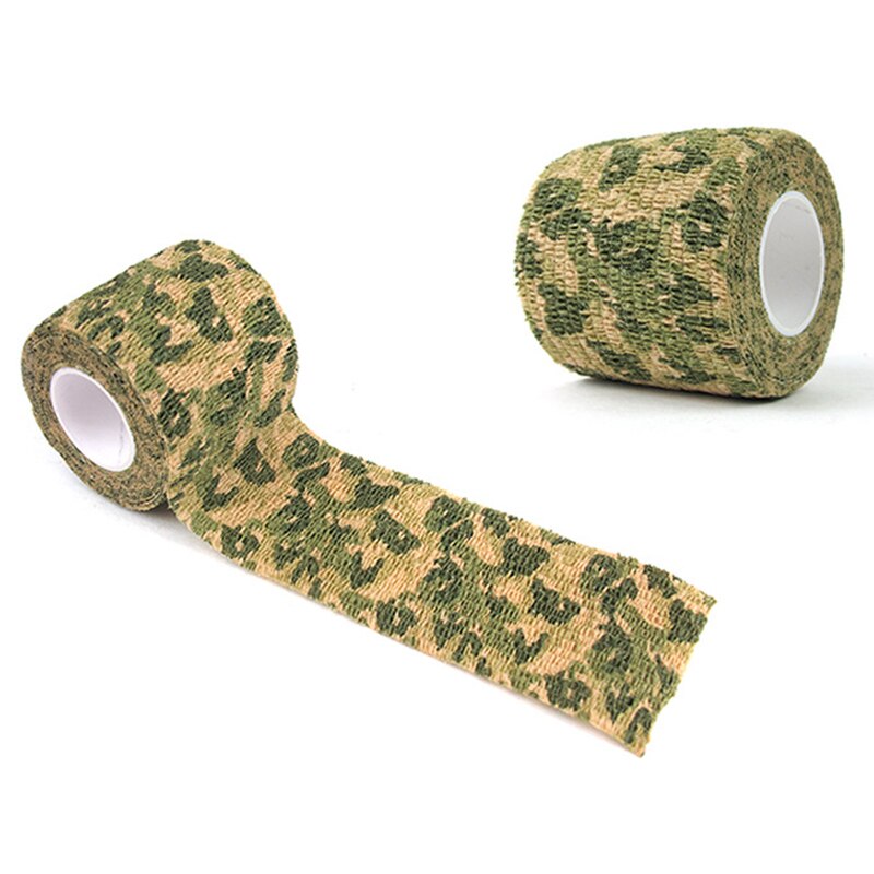 Bande de Camouflage adhésif Camouflage furtif chasse furtif ruban Non-tissé rétractable retenant le ruban Non tissé rétractable en plastique: 04