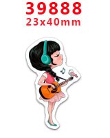 Bricolage artisanat fournitures fée la petite fille impression dos plat résines planaires 30 pièces. PR-39829-39918: PR-39888