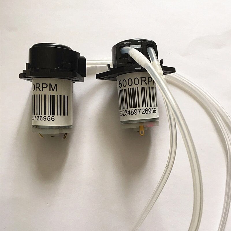 Pompe péristaltique miniature DC12V/24V, pompe à débit constant goutte-à-goutte pour tuyau, pompe auto-amorçante, pompe à engrenages