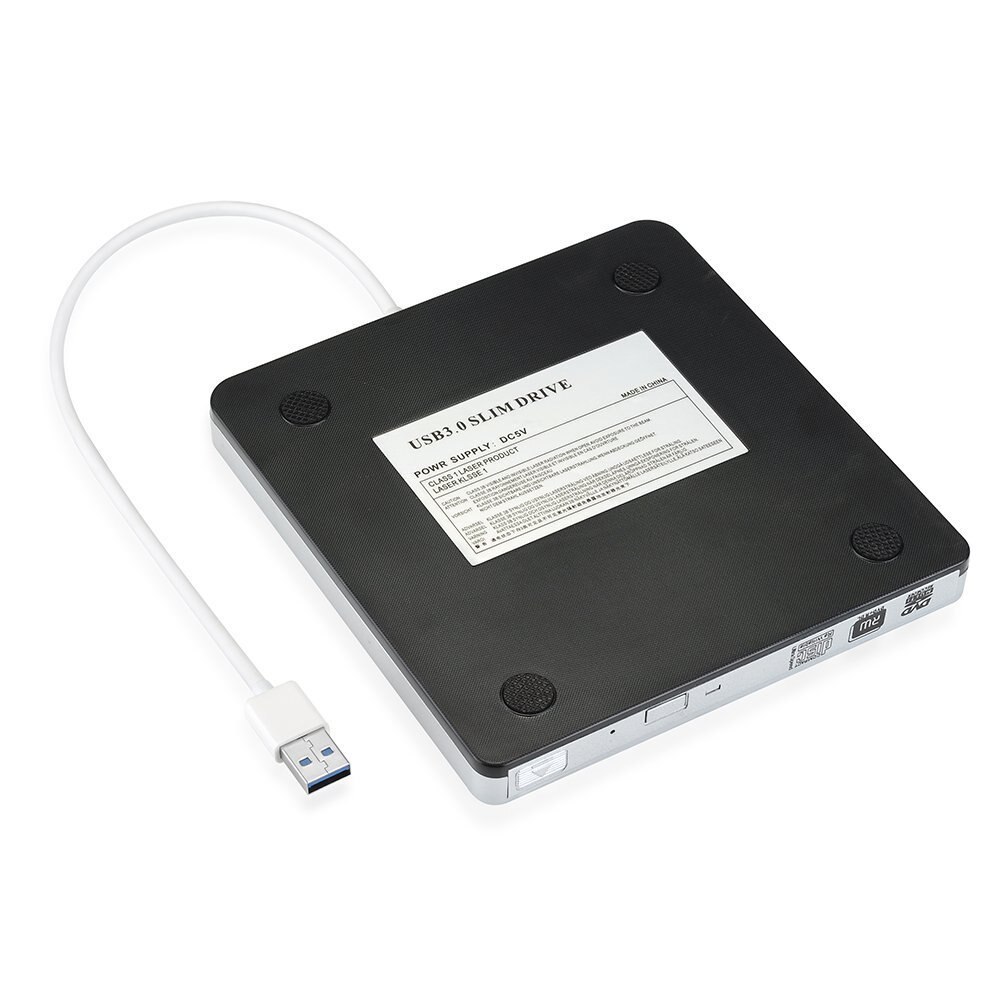 USB3.0 Externe Optische Drive CD-RW Dvd +-Rw DVD-RAM Schrijver Cd Speler Dvd Brander Compatibel Met USB2.0 Voor Pc, mac, Laptop,Netbook