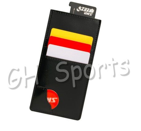 Dhs original domare verktyg kit väska set för officiellt bordtennis spel ping pong tillbehör tenis de mesa: Default Title
