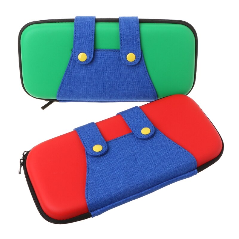 Dual Zipper Carry Case Snap Button Storage Bag For... – Grandado