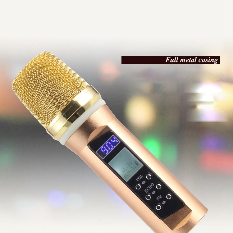Mobile Phone Microphone B20 with Bluetooth for Car Live Broadcast Singing Car Mic Child Microphone Phone Call Microphone Wired