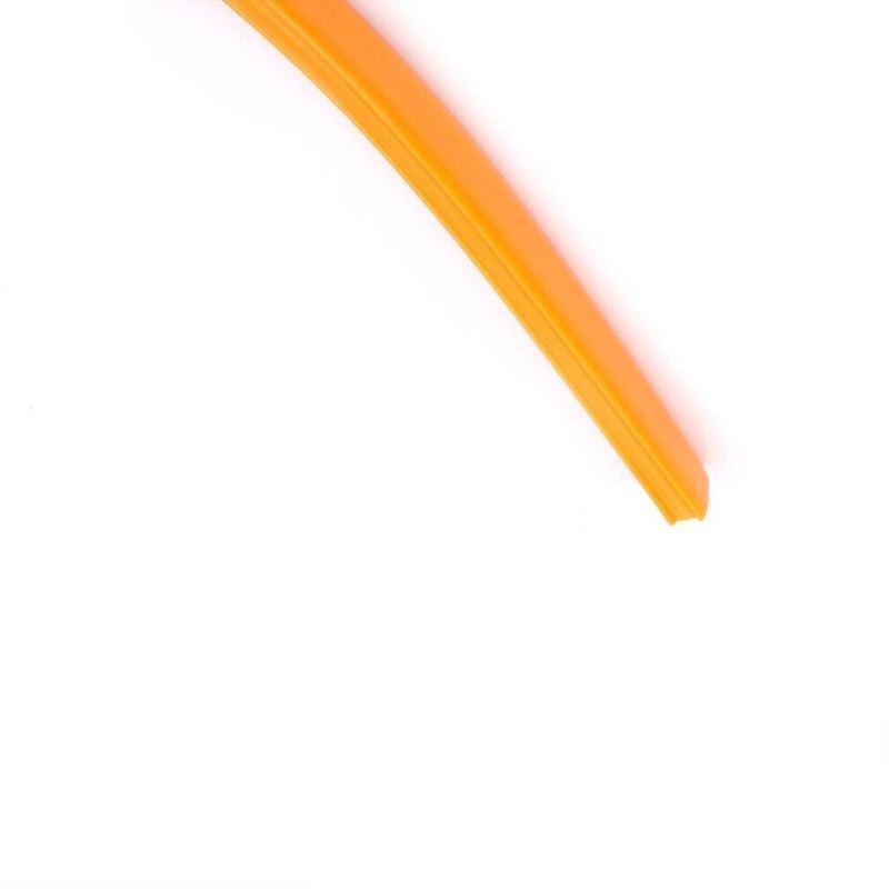 Peças para impressora 3d com faixa decorativa laranja/crialidade flash 400mm