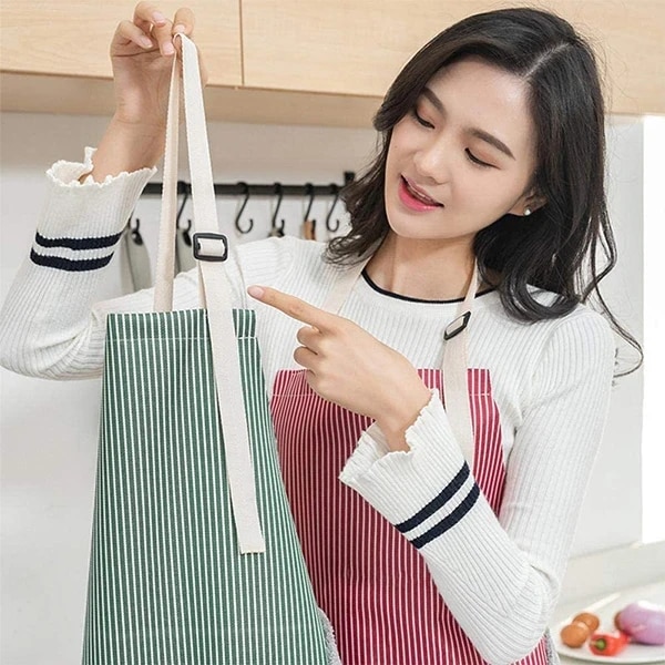 Keuken Olie Slip Waterdichte Dikke Schort Koken Overkleding Huishoudelijke Koreaanse Stijl Met Hand Schoonmaken Koreaanse Stijl
