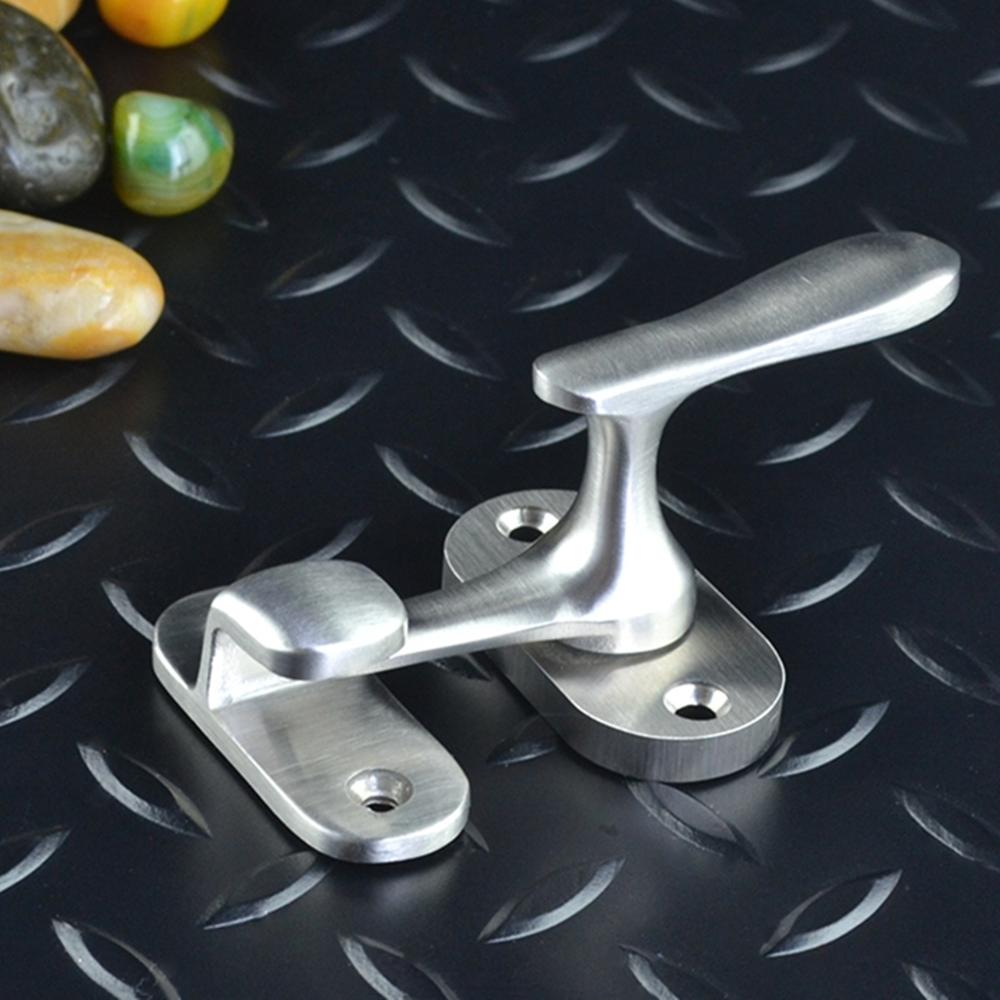 stainless steel Door Bolts Anti-theft lock buckle holder With screw