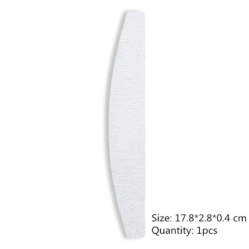 5pcs/Set Nails Files For Manicure 100/180 Thick Boat Sandpaper Durable Nail Buffer Grit Sand Fing Nail Art Tools Accessories: 04