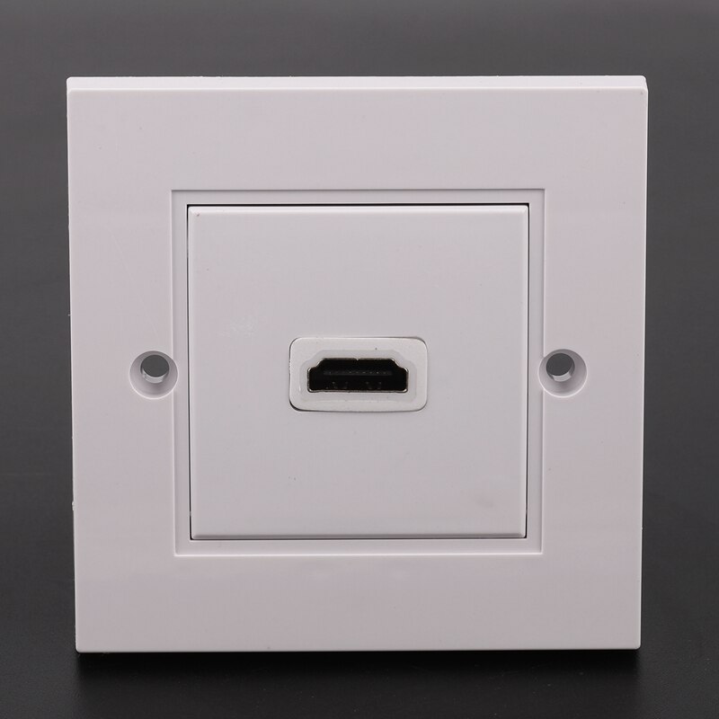 Uk Socket Port Hd Hdmi Wall Panel British With Short Cable Video Plug Charger Electrical Socket