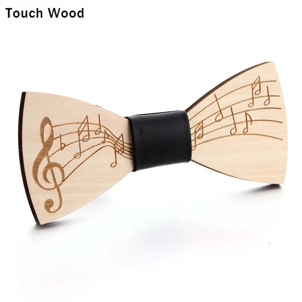 Træsløjfe mænds sløjfe naturligt håndlavet træ sløjfe noder