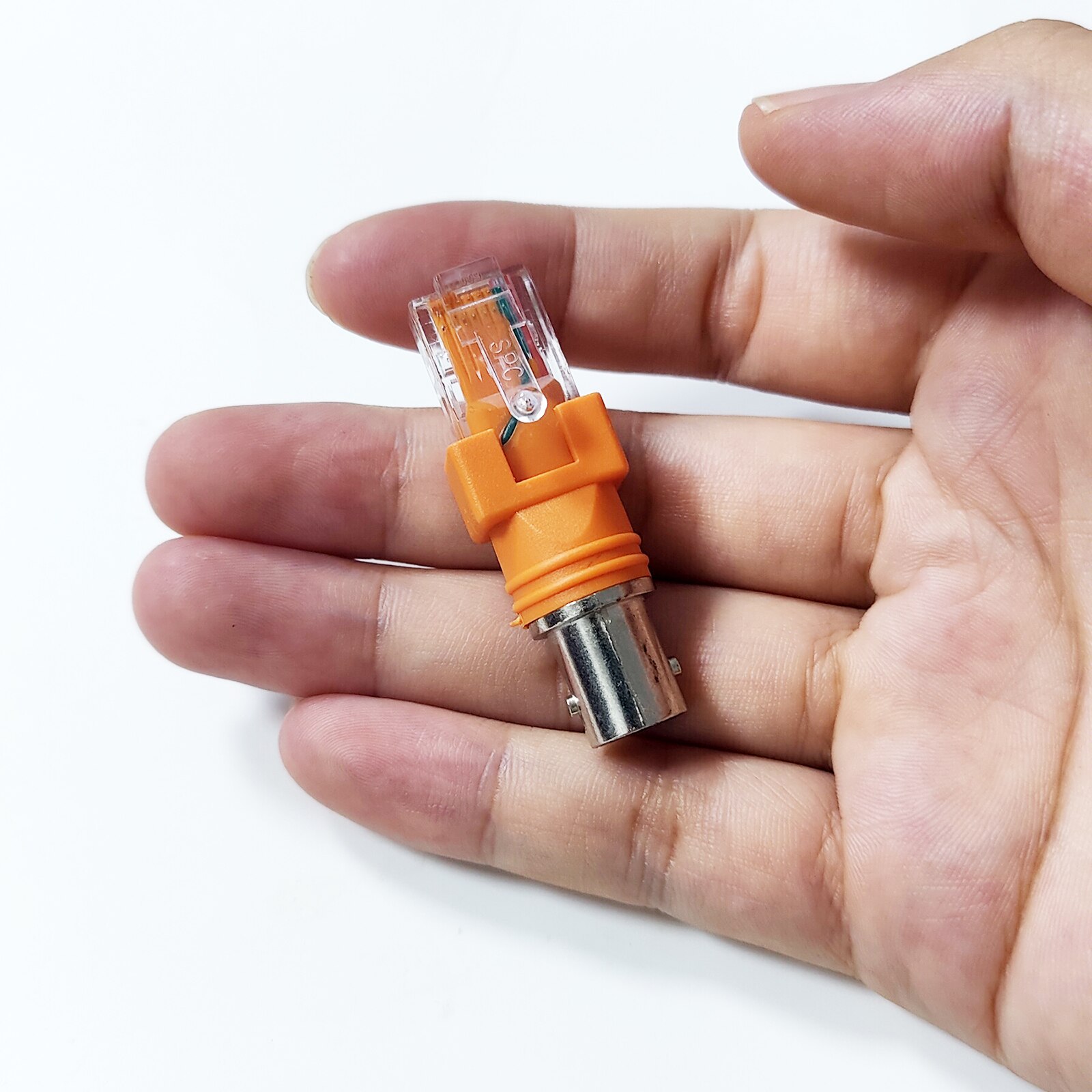 Specjalny 1PC RF żeński do RJ45 męski podłużny łącznik koncentryczny Adapter koncentryczny, złącze RJ45 do RF BNC złącze typu F