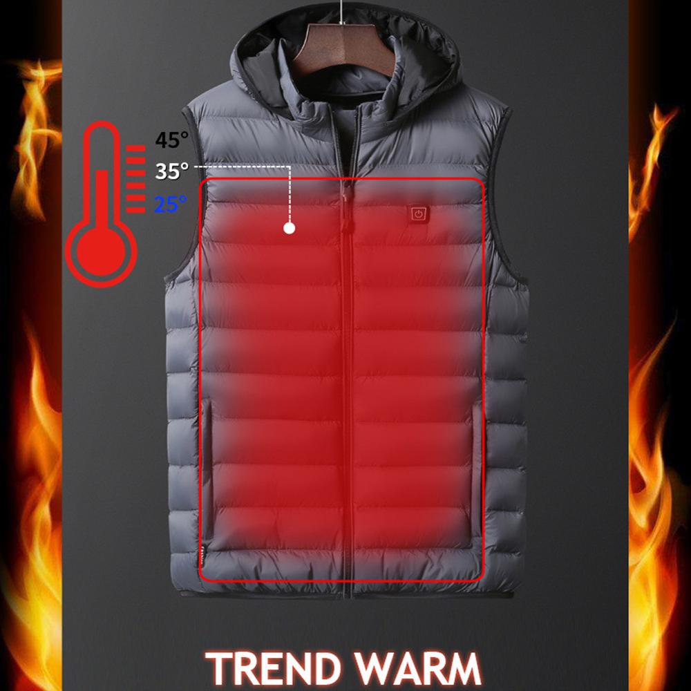 Speciale Mannen En Vrouwen Verwarming Vest Multifunctionele Uniform Verwarming Temperatuurregeling Motorfiets Vest Warm Vip