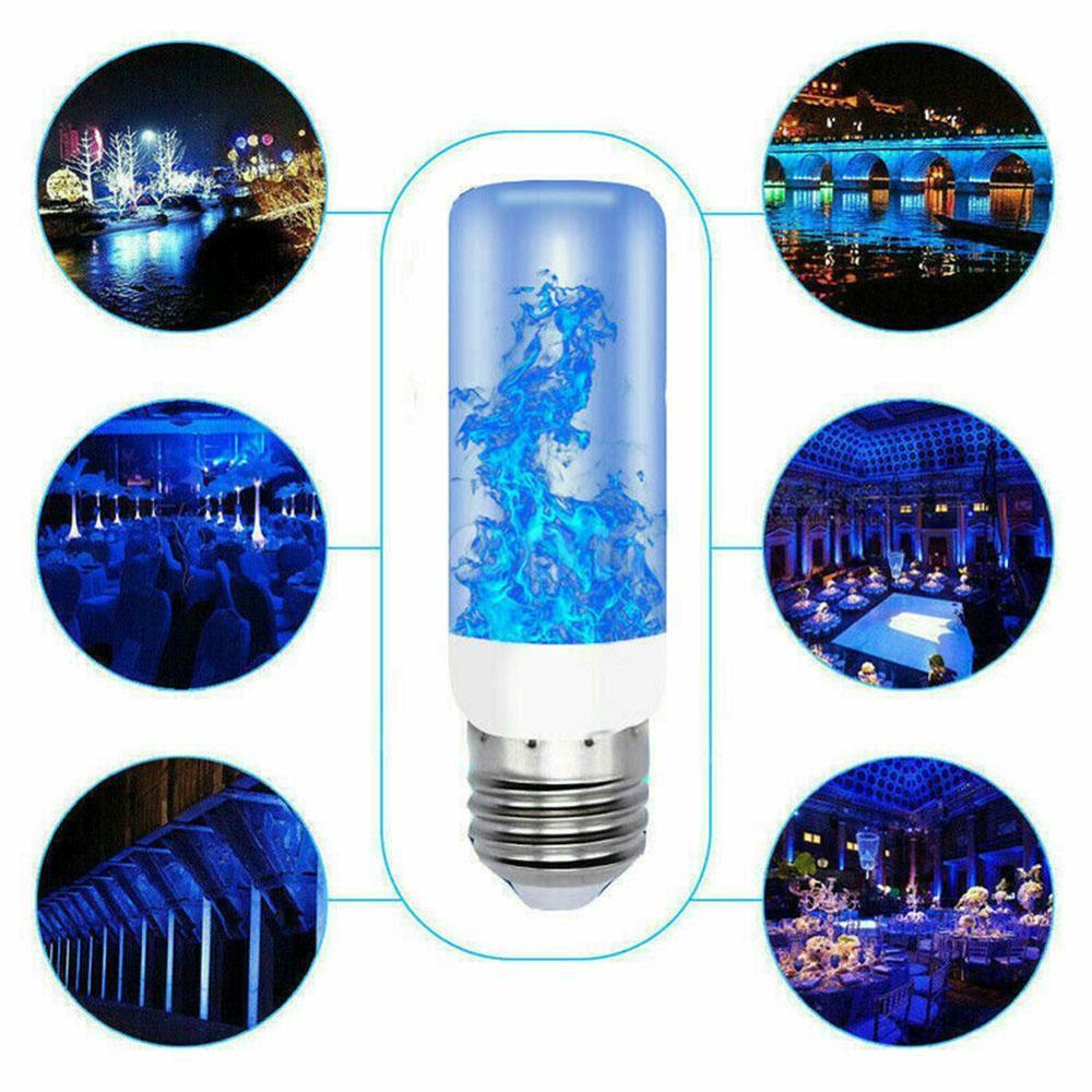 Led Vlam Lamp E27 Gloeilamp Vlam Effect Fire Lampen Flickering Emulatie 5W Decor Led Lamp AC85-265V