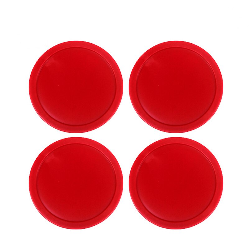 10 Stks/partij 82Mm 63Mm Air Tafel Hockey Pucks Rode Tafel Mini Ijshockey Schijf Luchtvering Accessoires Game bal Sport Gereedschap