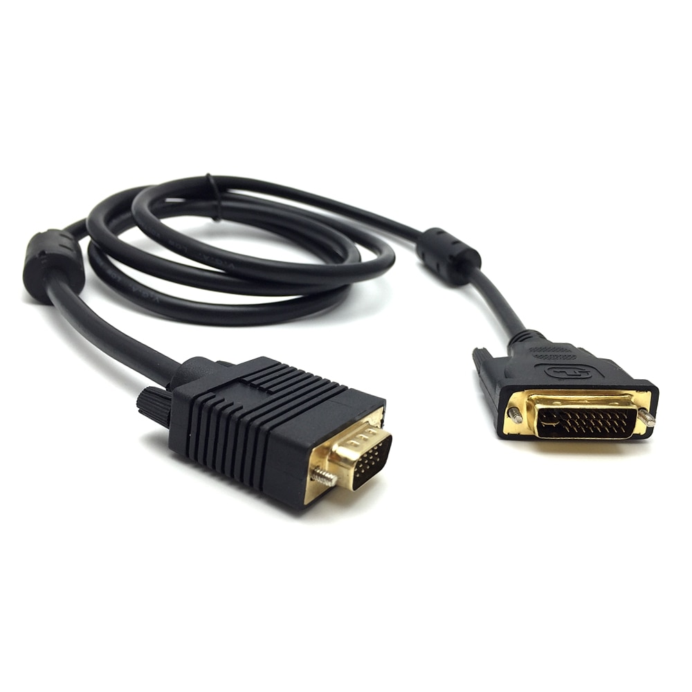 DVI 24 + 5 (DVI-I) naar-vga male Display Monitor Kabel dvi naar vga kabel 0.3 m/1.5 m