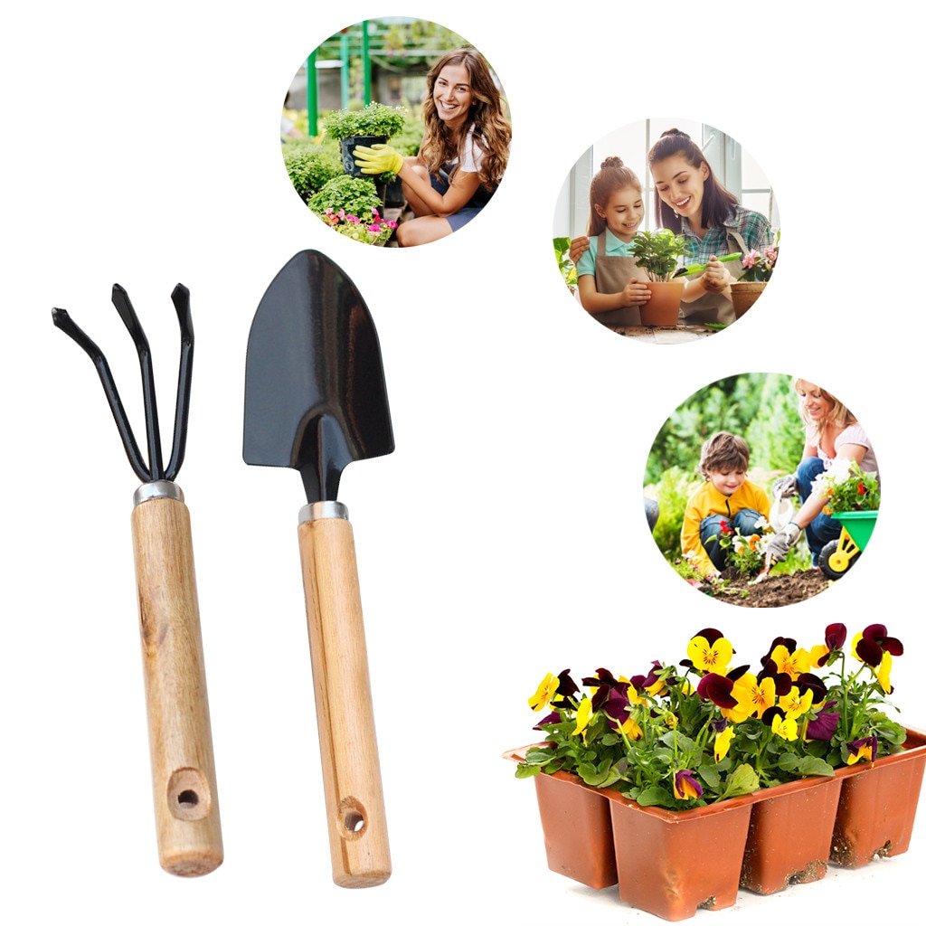 Small Transplant Hand Tool For Multi-Functional Indoor Gardening Plant Care 2 pcs set gardening supplies plant growing tools