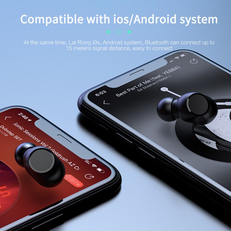 CV-10 TWS Wireless Earphones Bluetooth In Ear Earbuds Wireless Gaming Fitness Headsets For Xiaomi Iphone Oneplus Buds Fone De