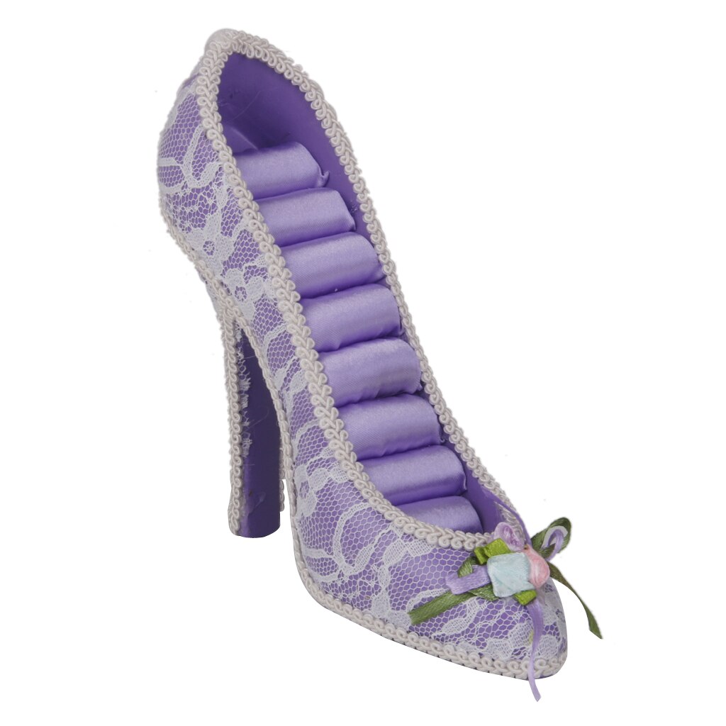 High Heel Shoe Ring Holder Storage Jewelry Display Rack Organizer