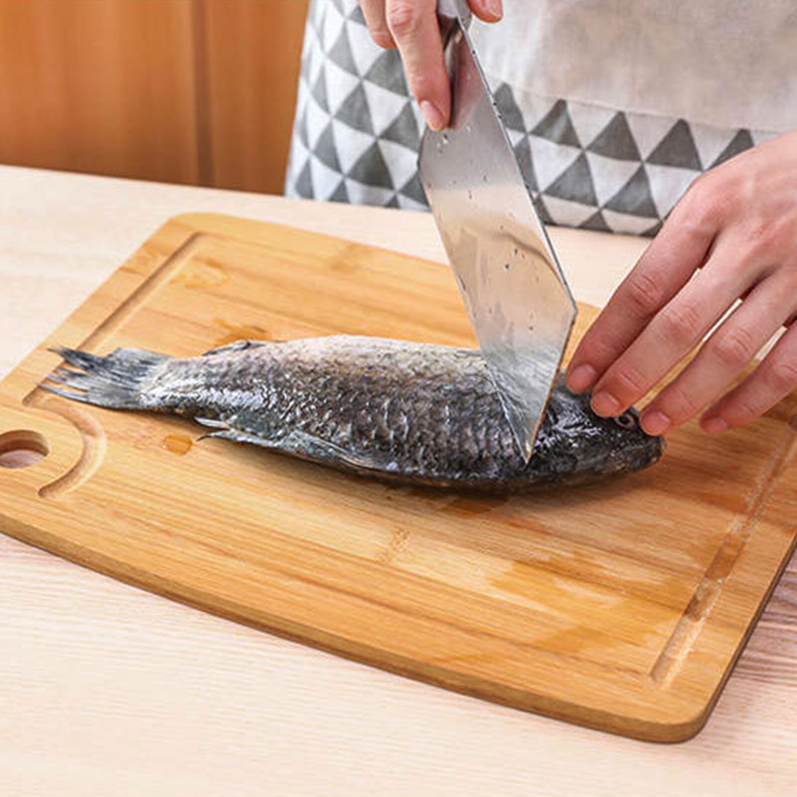 Chopping Block Healthy and Bamboo Cutting Board Hanging Hole Kitchen Accessories Arrivals