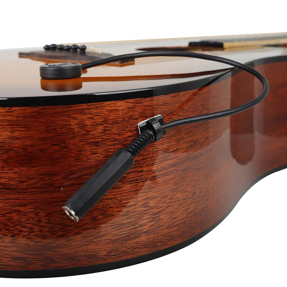 Pastilla de guitarra acústica Universal, pastilla de micrófono de contacto piezoeléctrico para guitarra, ukelele, violín, piezas y accesorios de guitarra