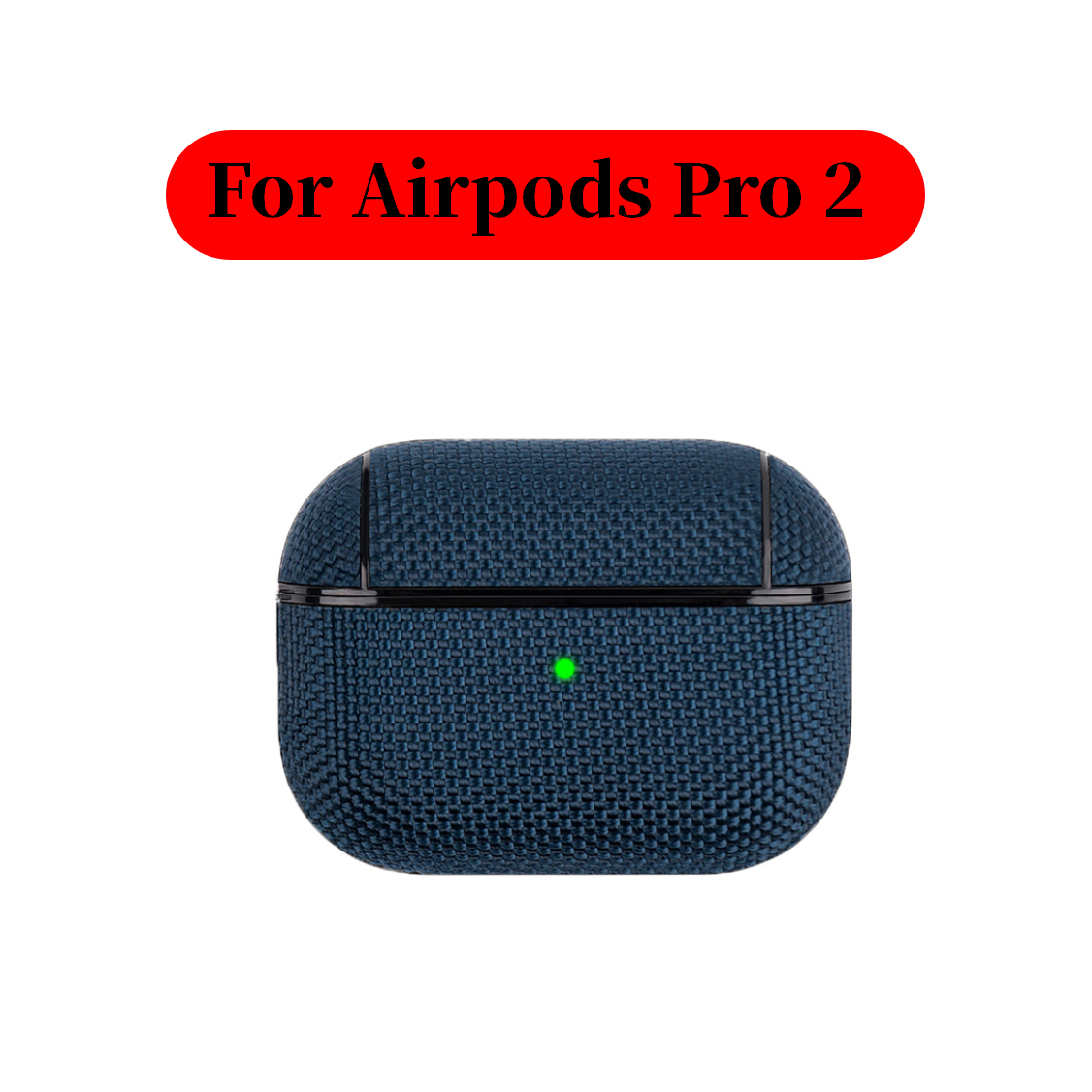 Dla AirPods 2 etui na słuchawki wodoodporne nylonowe etui ochronne na Apple Air Pods 2 1 3 pro Fundas bezprzewodowe etui z funkcją ładowania