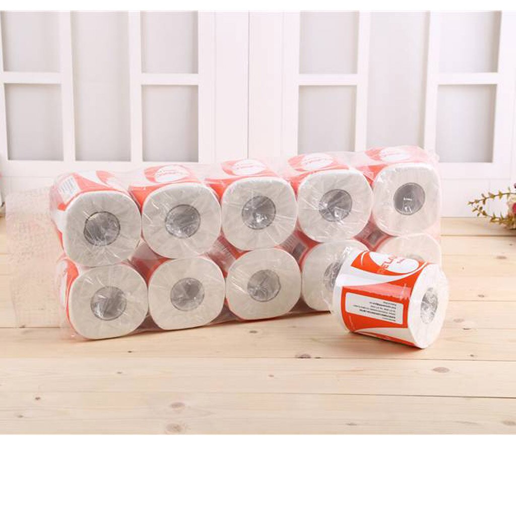 10rolls 3 lay Toilet Paper Home Kitchen Toilet Tissue for Toilet Bathroom Bath Paper Kitchen Roll Paper Kitchen Roll Paper FD