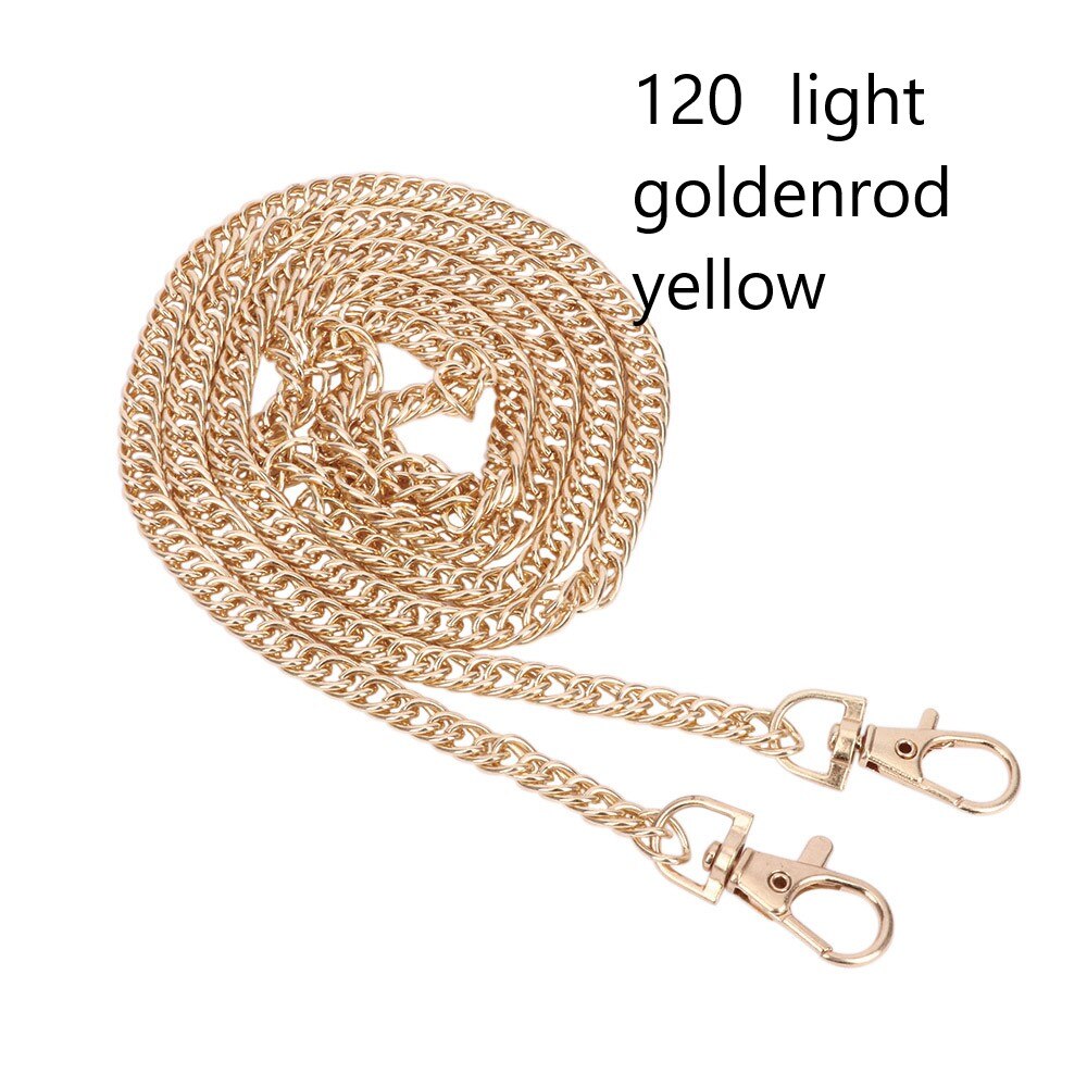 Purse Handbags Shoulder Strap Chain Bags Replacement Handle: 120 goldenrod yellow