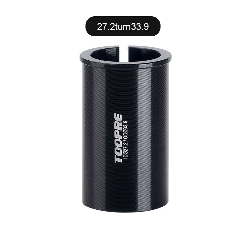 Fiets Zadelpen Adapter Buis Adapter Shim 22.2/25.4/27.2/31.6/33.9Mm 25.4/27.2/28.6/30.4/30.8/31.6/33.9/34.9Mm Voor Mtb: 27.2mm to 33.9mm