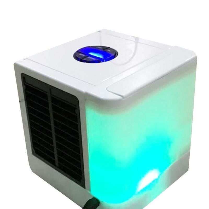 Air Cooler Fan Air Personal Space Cooler Portable Mini Air Conditioner Device cool soothing wind for Home room Office Desk