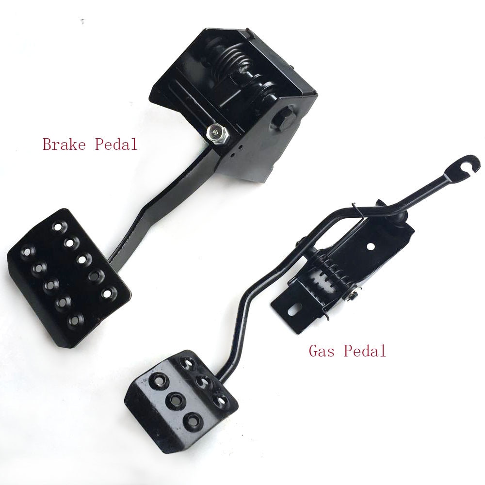 Modified Accessories Of Four wheel Go-kart Gas Pedal and Brake Pedal