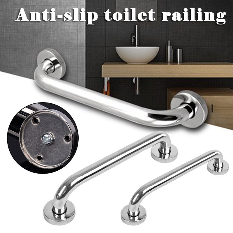 Shower Grab Bar Stainless Steel Bathroom Grab Bar Safety Hand Rail Support for Elderly Injury --M25