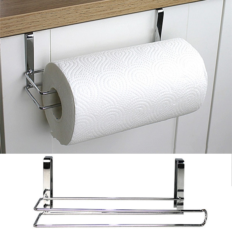 Keuken Tissue Houder Badkamer Toiletrolhouder Toiletpapier Stand Wc Papierrolhouder Handdoekenrek Keukenkast Houder