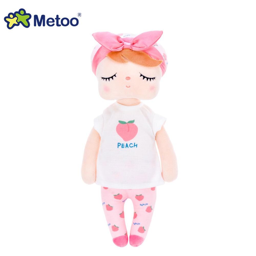 Metoo Baby Meisje Pop Cartoon Speelgoed Dieren Zacht Speelgoed Voor Meisjes Kinderen Jongens Kawaii Baby Pluche Speelgoed Verjaardagsfeestje: B03-34x14x9cm