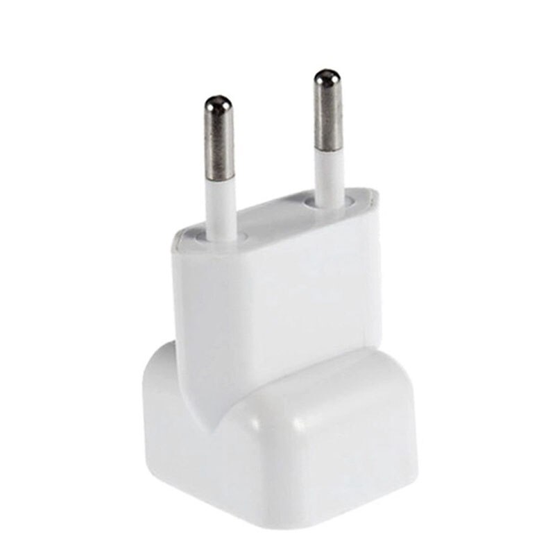 1 pcs Portable US to EU Plug Travel Charger Converter Adapter for Apple MacBook Pro / Air / iPad/ iPhone Power Adapter