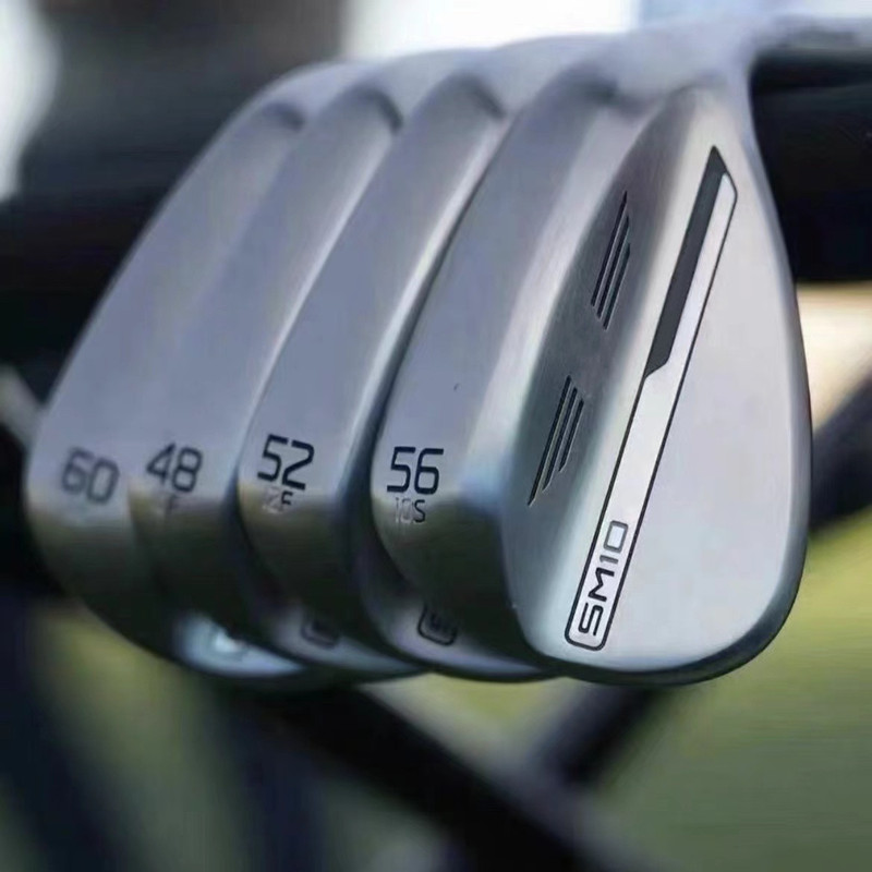 Golf Wedges SM10 Golf Clubs Wedge 48 50 52 54 56 58 60 62 Lob Sand Pole Silver Black Champagne color