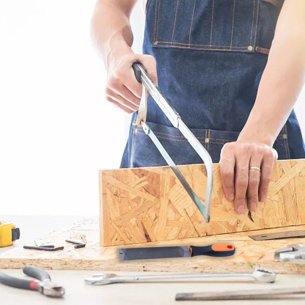 Flat Diamond-Shaped Rasp Filing Woodworking Hand File For Chainsaw Handsaw Planing Knife Circular Saw Polishing Sharpening