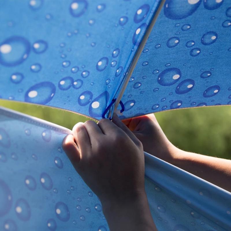 4.8M Regendicht Muur Tent Doek Van Vissen Paraplu Opvouwbare Schaduwdoek Strand Zon Beschermen Schort Snti-Ultraviolet Doek voor Campin