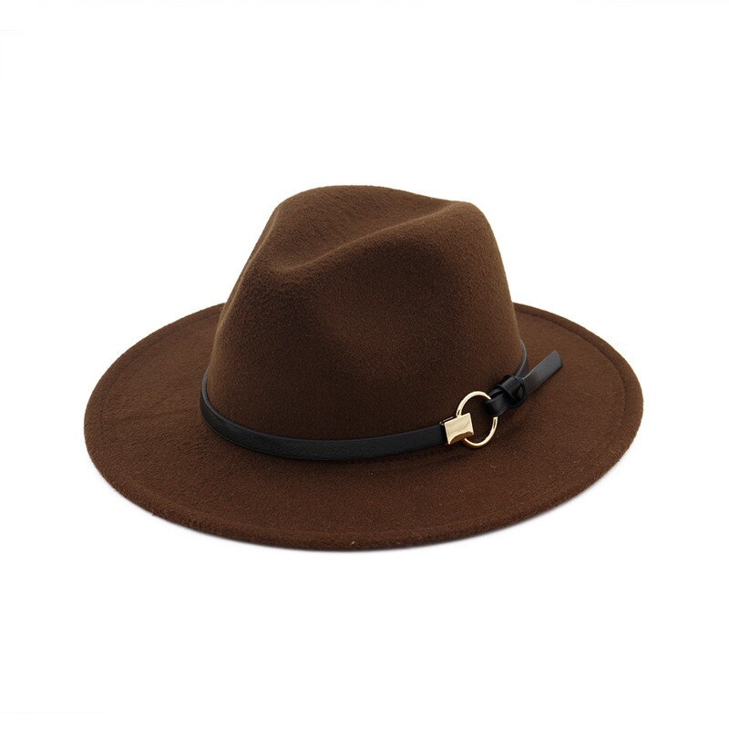 Chapeau large Vintage pour hommes et femmes, avec boucle de ceinture, chapeaux d'extérieur réglables, chapeau de paille respirant et léger pour femmes,: L