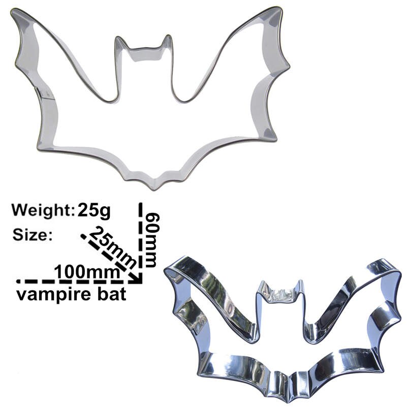 28 Stile Halloween Formine per biscotti Stampi Biscotti in acciaio inossidabile Stampo per biscotti Fai da te Fondente Pasticceria Decorazione Cottura Utensili da cucina: verde